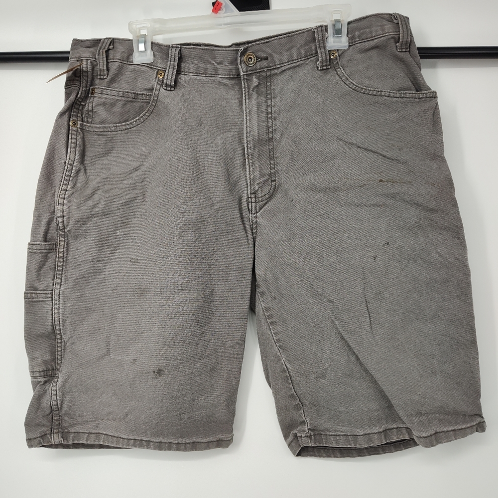 Dickies Gray Mens Work Shorts Size 38